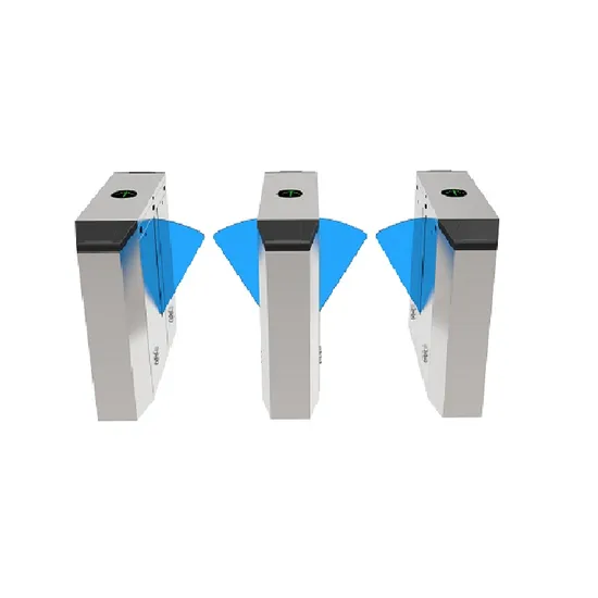 Portail tourniquet à volet contrôlé par carte RFID à voie unique