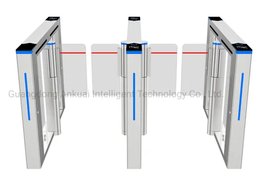 Tourniquet à bras pivotant à barrière optique entièrement automatique à hauteur de taille
